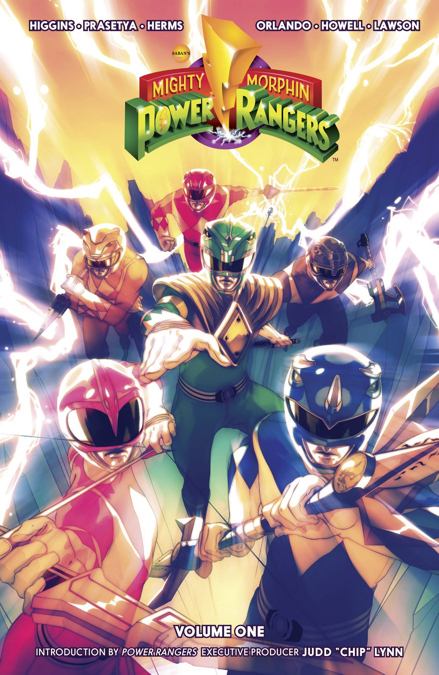 MIGHTY MORPHIN POWER RANGERS TP VOL 01