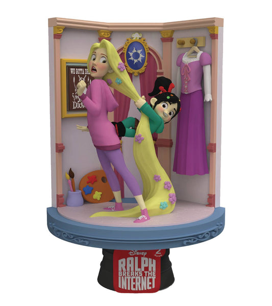 WRECK-IT RALPH 2 RAPUNZEL D-STAGE SER PX 6IN STATUE