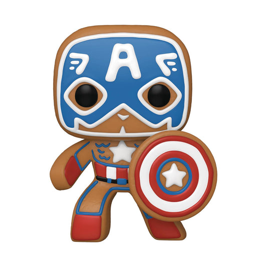 POP MARVEL HOLIDAY CAPTAIN AMERICA VIN FIG