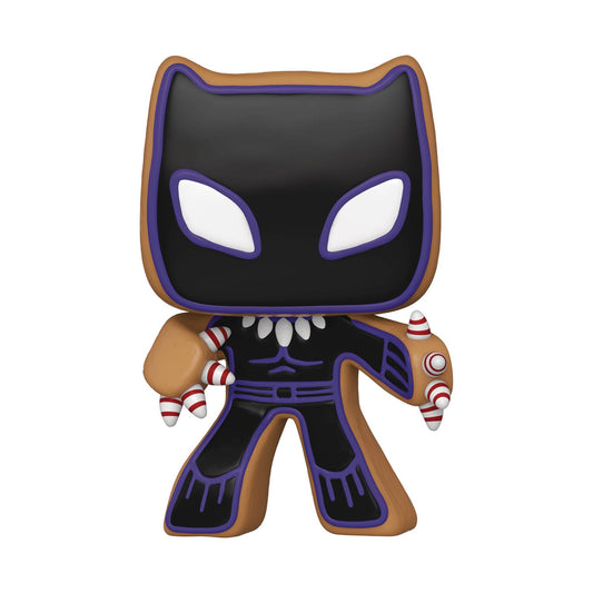 POP MARVEL HOLIDAY BLACK PANTHER VIN FIG (C: 1-1-2)