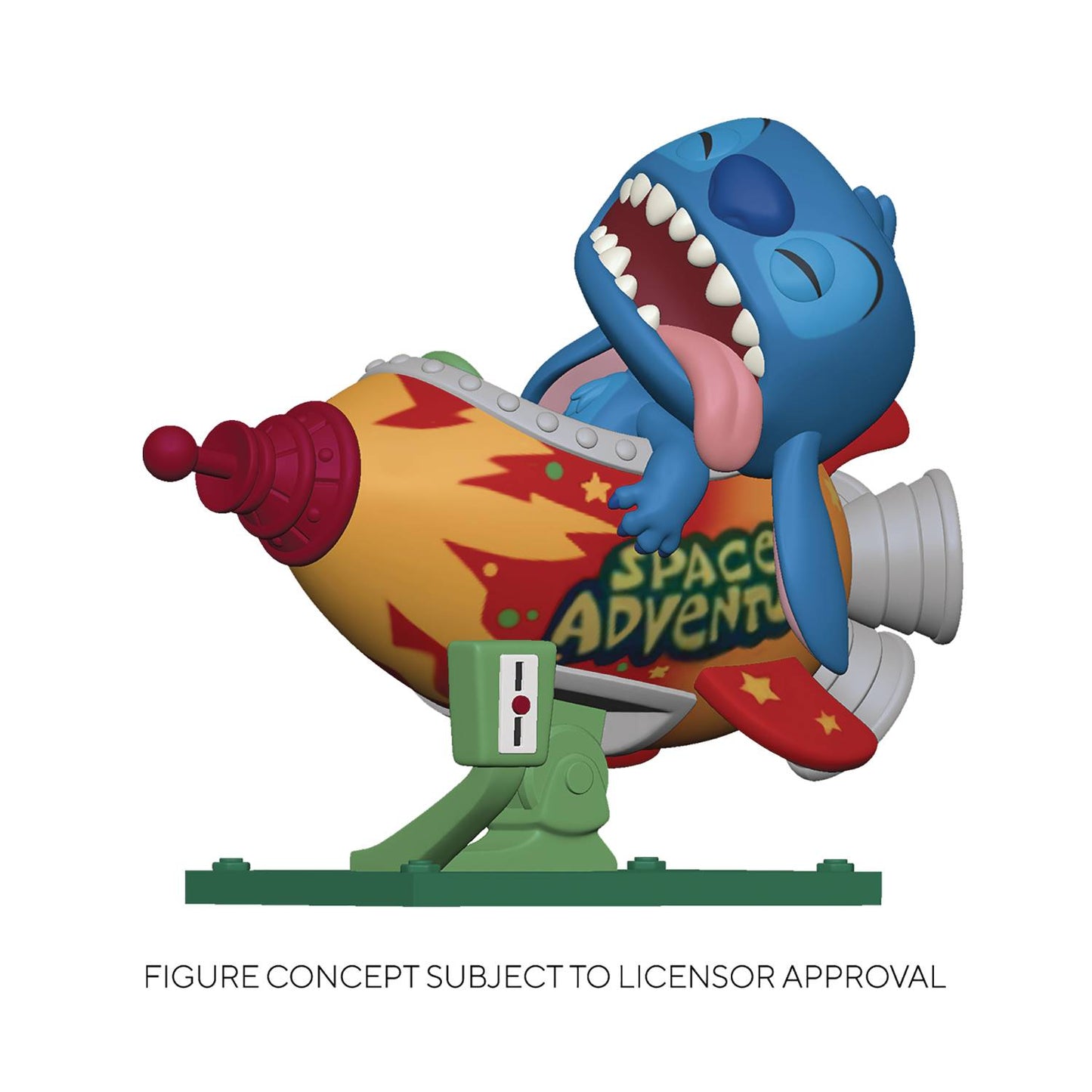 POP RIDES LILO & STITCH STITCH IN ROCKET VINYL FIGURE