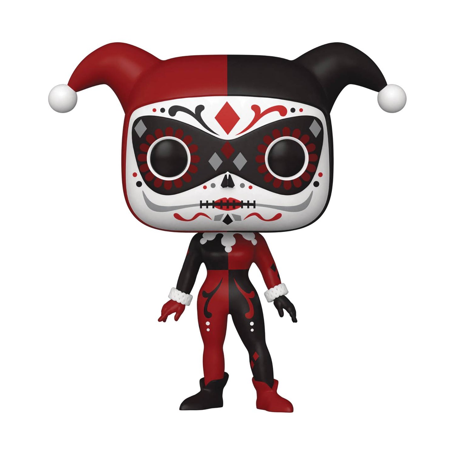 POP HEROES DIA DE LOS MUERTOS DC HARLEY QUINN VIN FIG