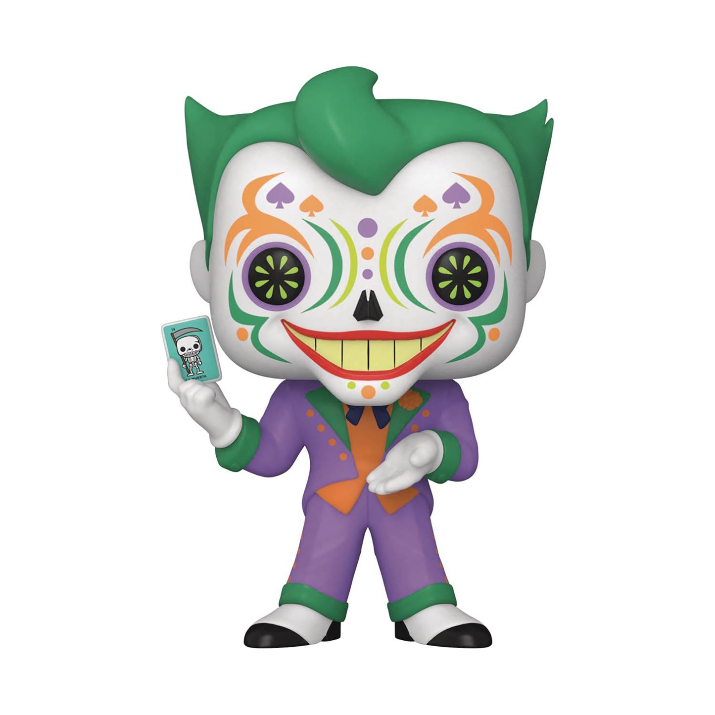 POP HEROES DIA DE LOS MUERTOS DC JOKER VIN FIG