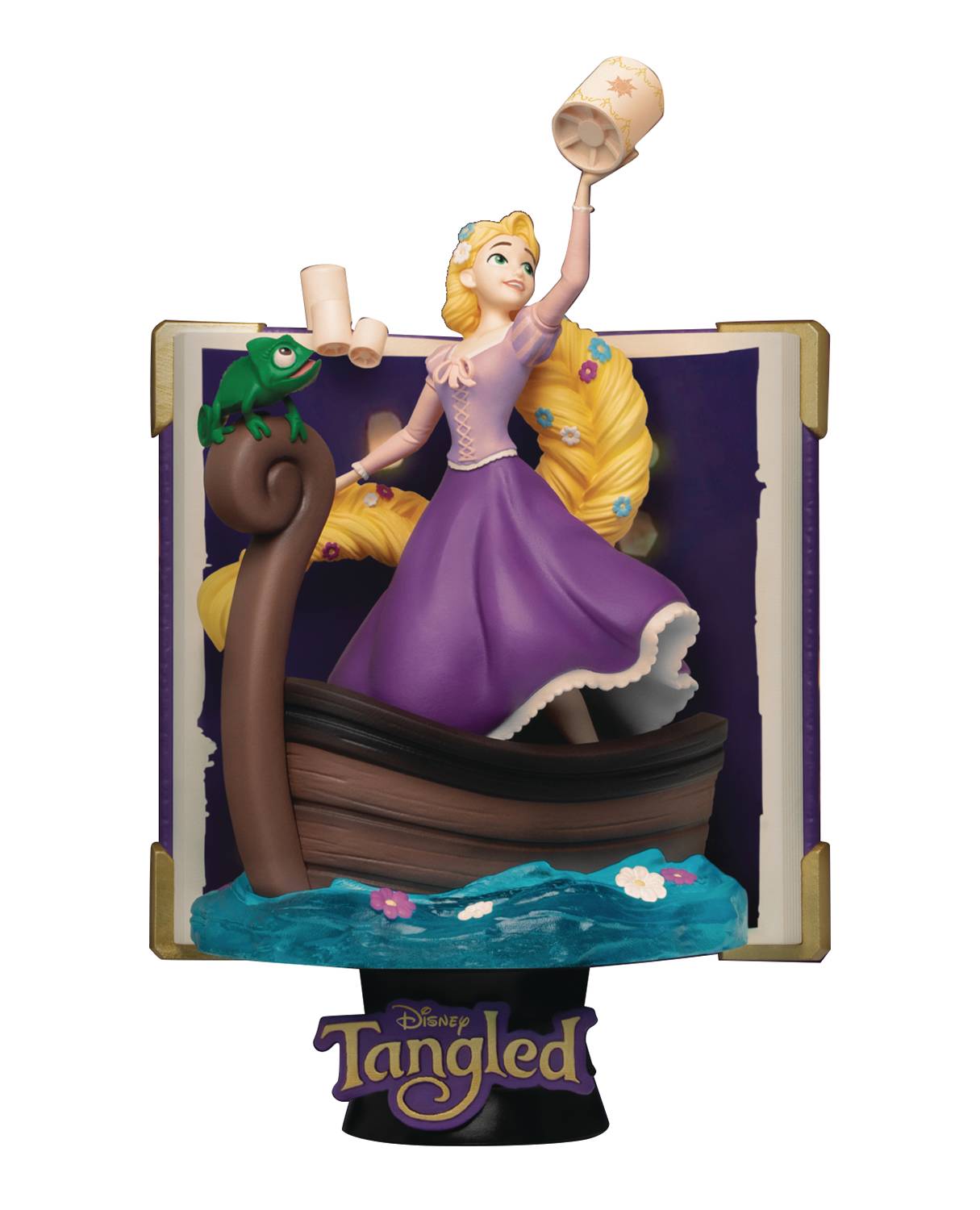 DISNEY STORY BOOK SER  RAPUNZEL D-STAGE 6IN STATUE