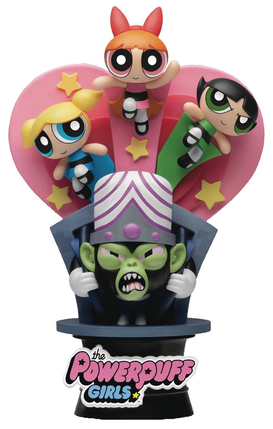 POWERPUFF GIRLS HAVE A NICE DAY D-STAGE STATUE