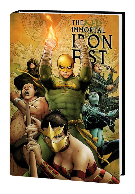 IMMORTAL IRON FIST IMMORTAL WEAPONS OMNIBUS HC VOL 01 DM VAR