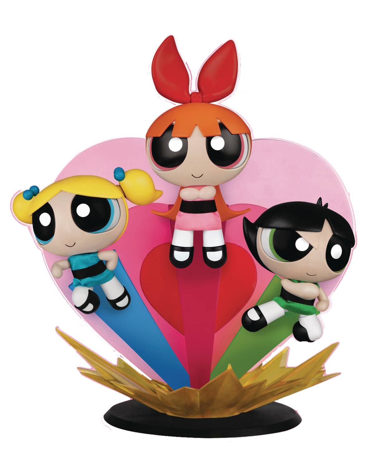 POWERPUFF GIRLS DAH-055DX DYNAMIC 8-CTION THE GIRLS AF SET