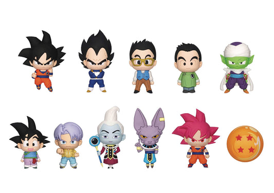 DRAGON BALL SUPER SER1 3D FOAM BAG CLIP