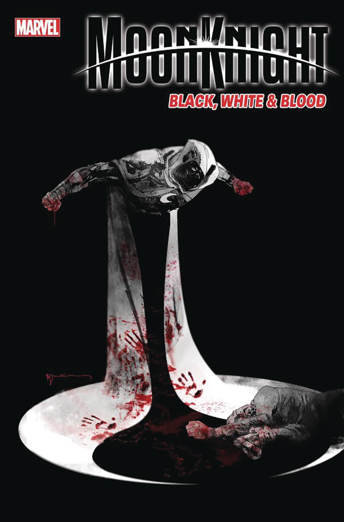 DF MOON KNIGHT BLACK WHITE & BLOOD #1 CGC GRADED