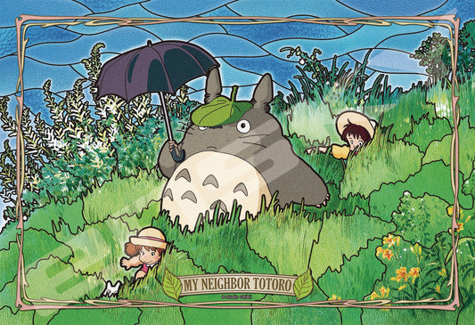 MY NEIGHBOR TOTORO THROUGH THE FIELD 300PC JIGSAW PUZZLE