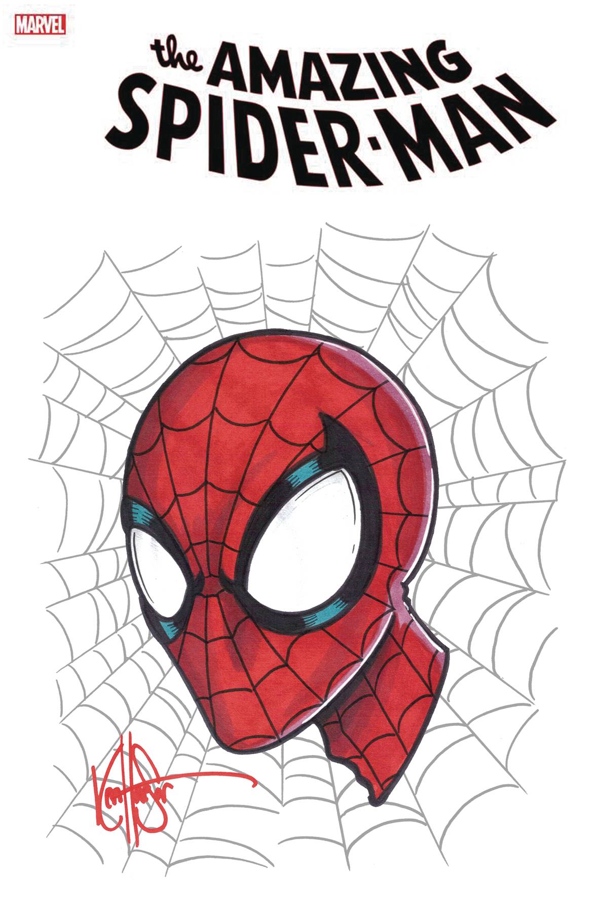 DF SPIDERMAN COMMISSIONED HAESER SGN RMRK SKETCH VAR