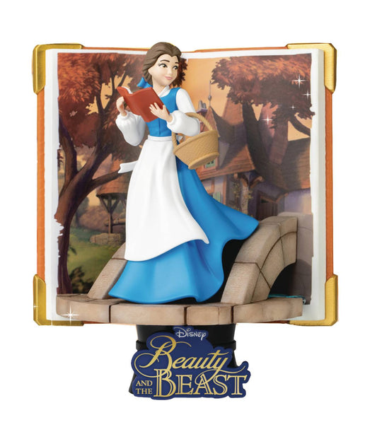 DISNEY STORY BOOK SER BELLE D-STAGE 6IN STATUE