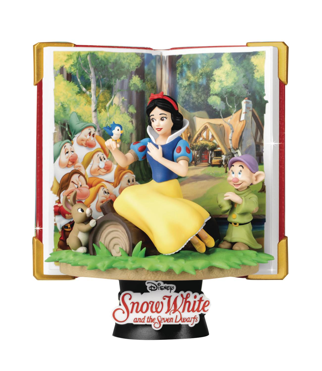 DISNEY STORY BOOK SER SNOW WHITE D-STAGE 6IN STATUE