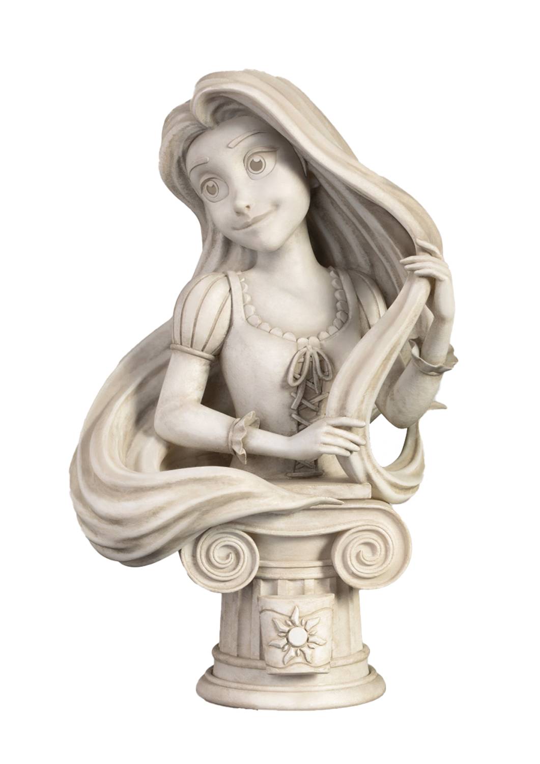 DISNEY PRINCESS SERIES BUST-007 RAPUNZEL PVC BUST