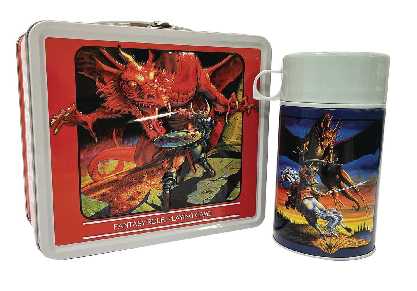 TIN TITANS D&D PLAYERS MANUAL PX LUNCHBOX & BEV CONTAINER