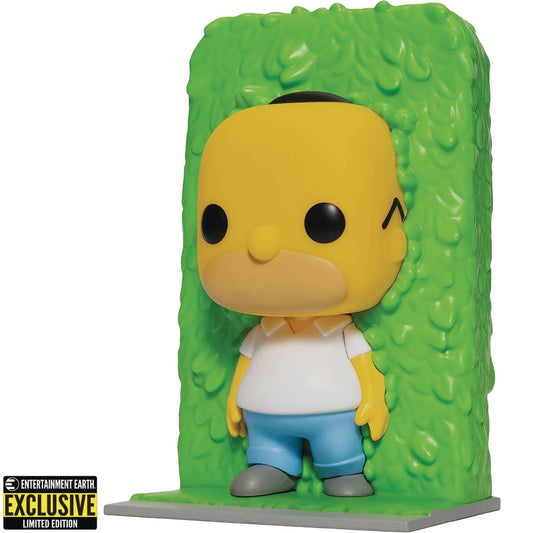 POP SIMPSONS HOMER IN HEDGES VINYL FIGURE (NET) (C: 1-1-2)