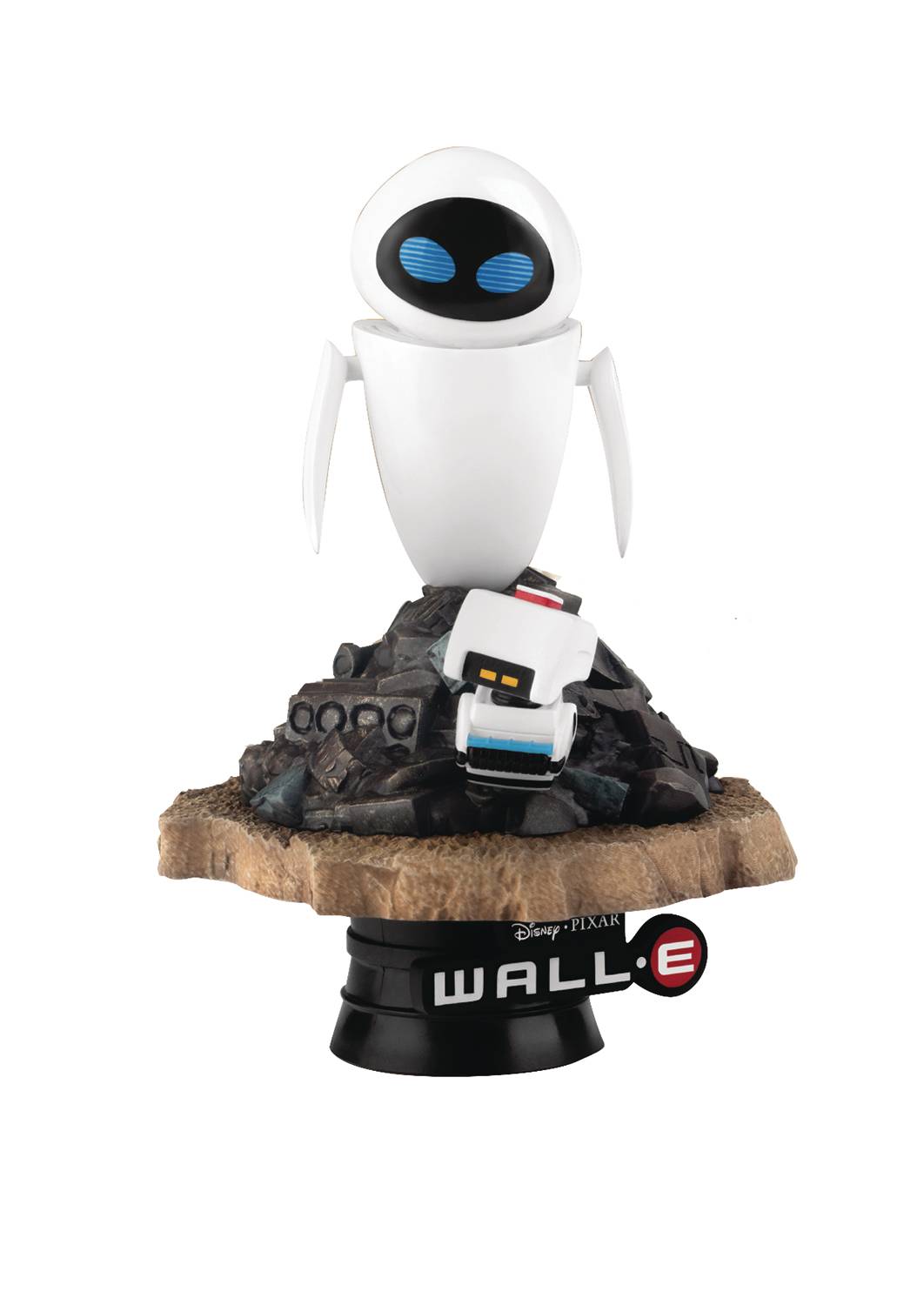 WALL-E EVE DIORAMA STAGE 6IN STATUE