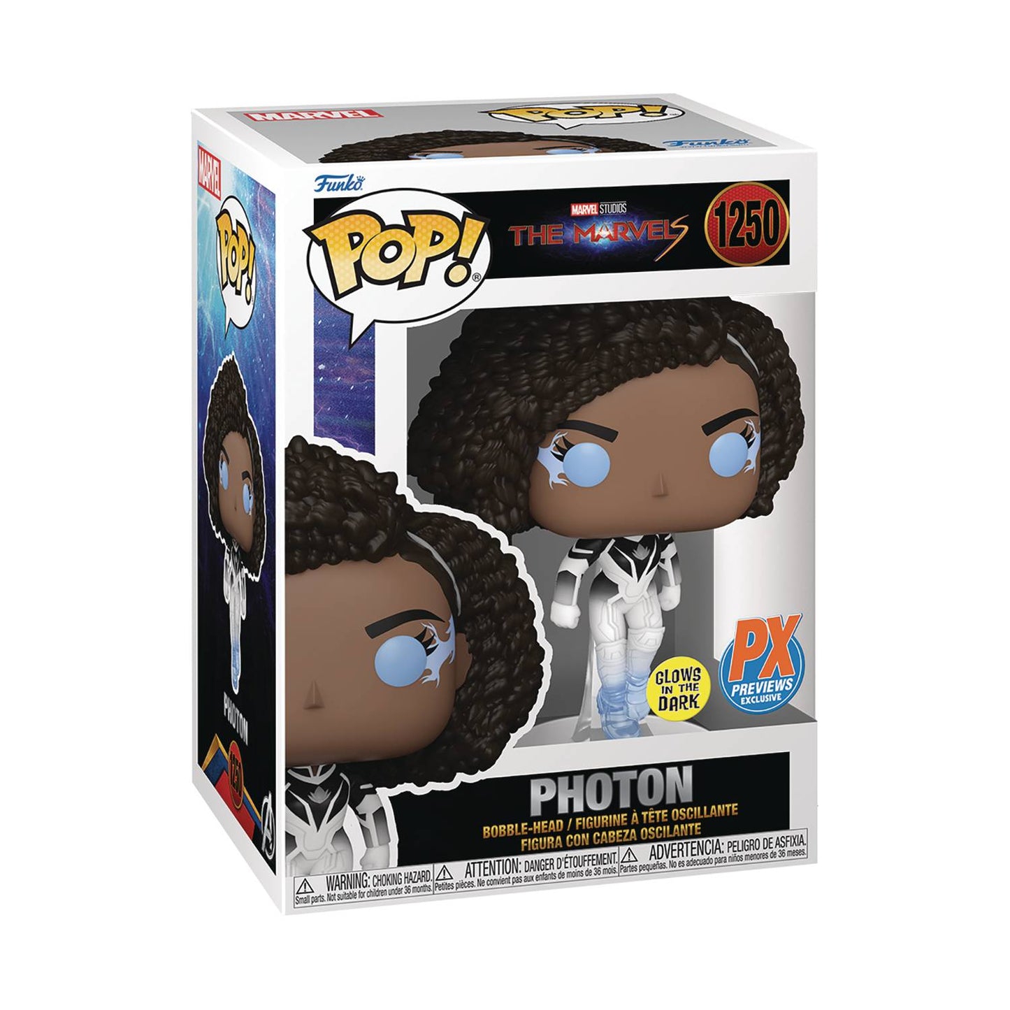 POP THE MARVELS PHOTON GID PX VIN FIG