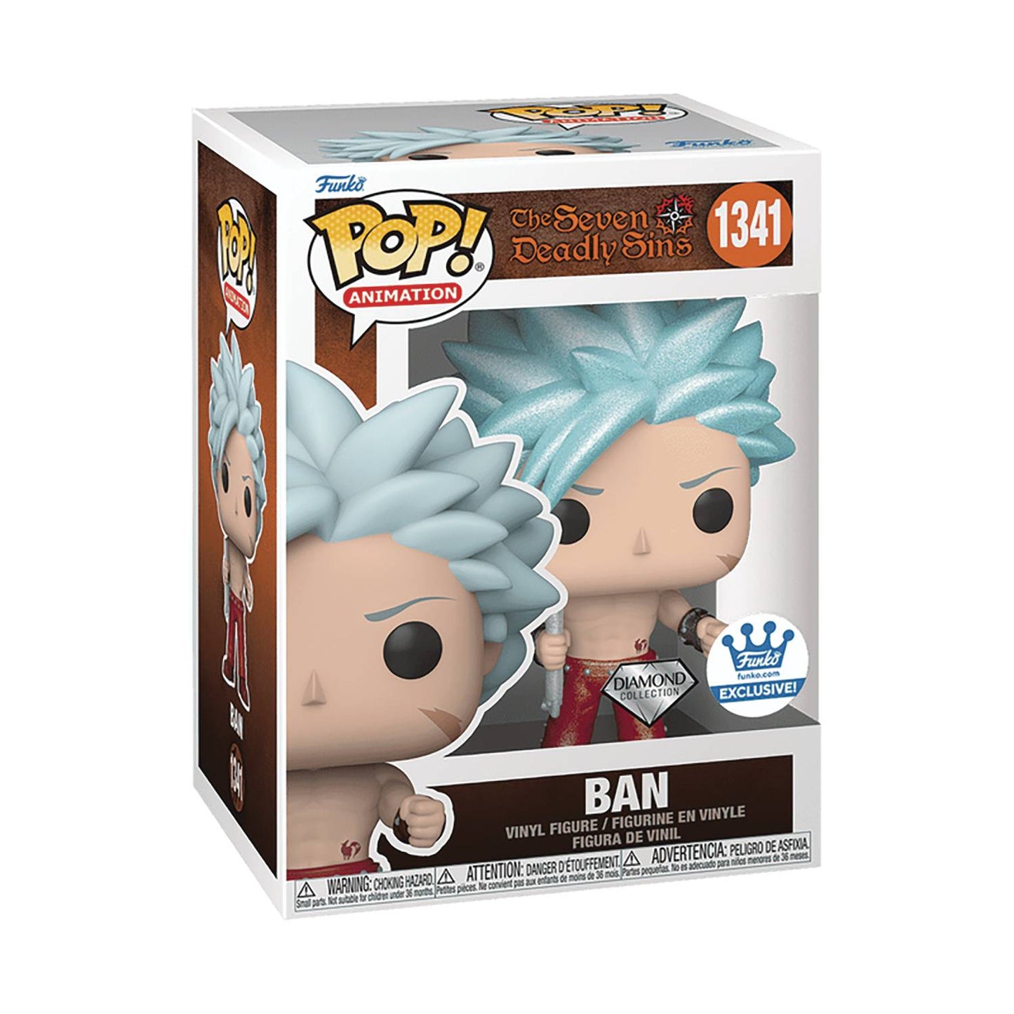 POP ANIMATION SEVEN DEADLY SINS BAN DGLT FUNKO EXC VIN FIG