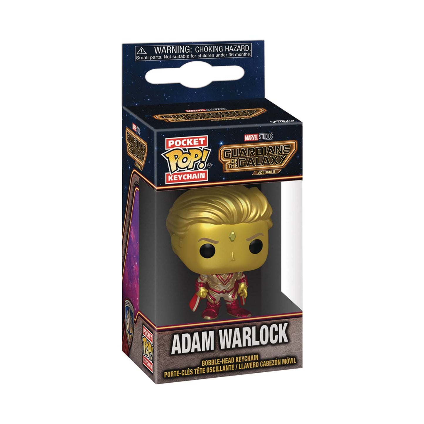 POCKET POP MARVEL GOTG VOLUME 3 ADAM WARLOCK KEYCHAIN