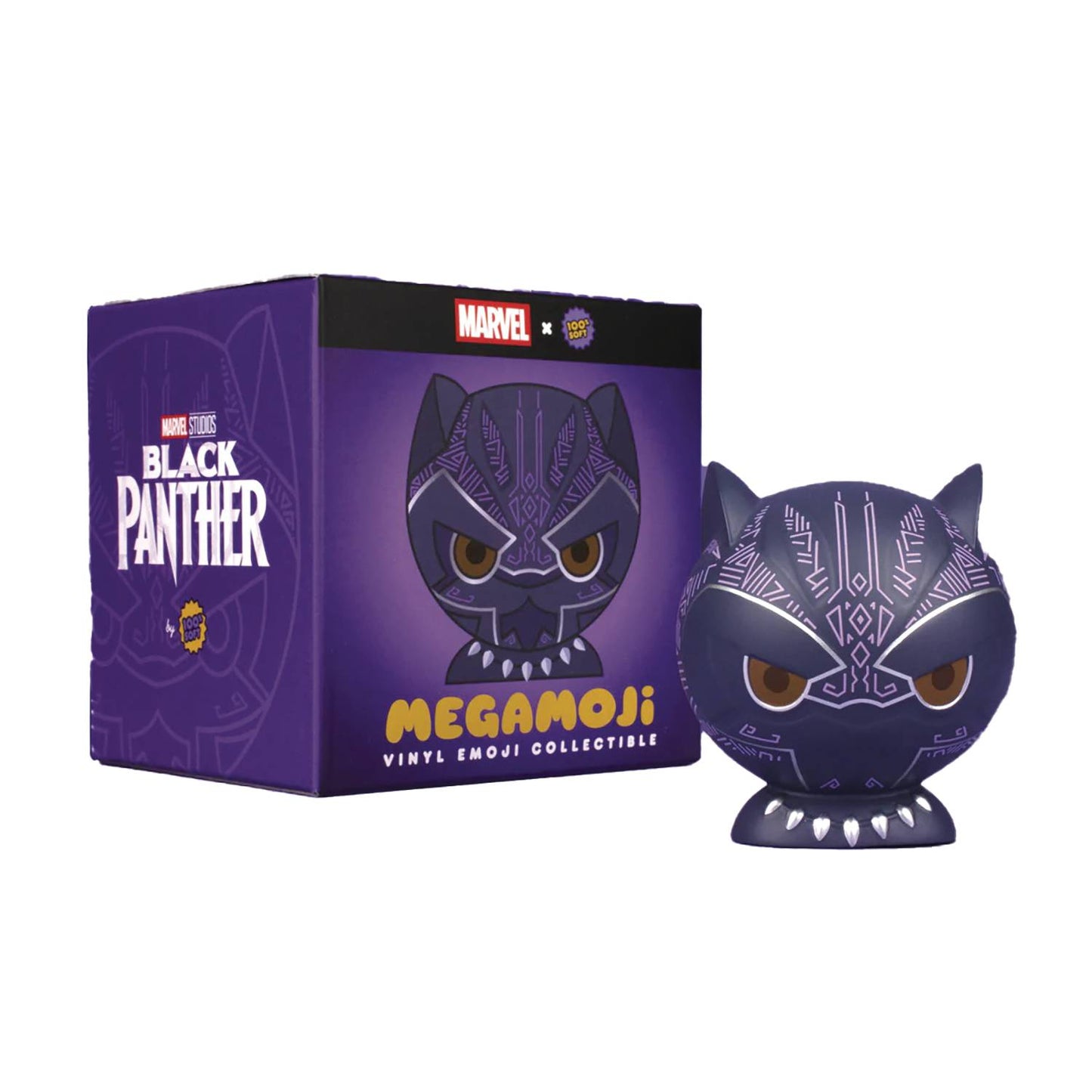 MARVEL BLACK PANTHER MEGAMOJI VINYL BUST FIG