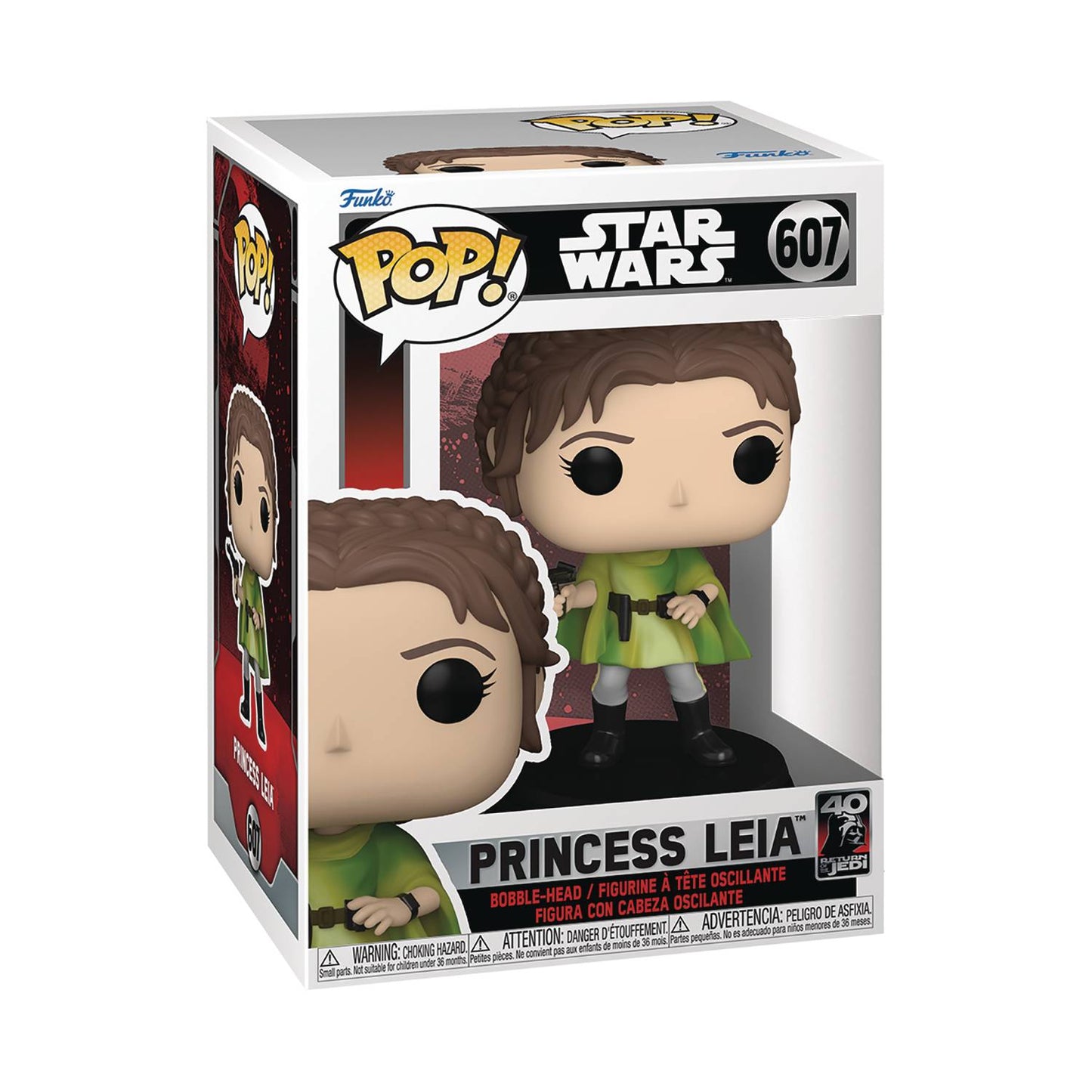 POP STAR WARS RETURN OF THE JEDI 40TH LEIA BH VIN FIG