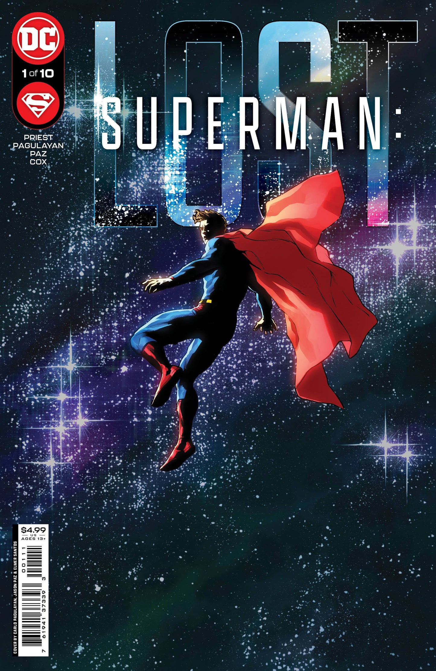 SUPERMAN LOST #1 (OF 10) | SELECT VARIANT COVERS |