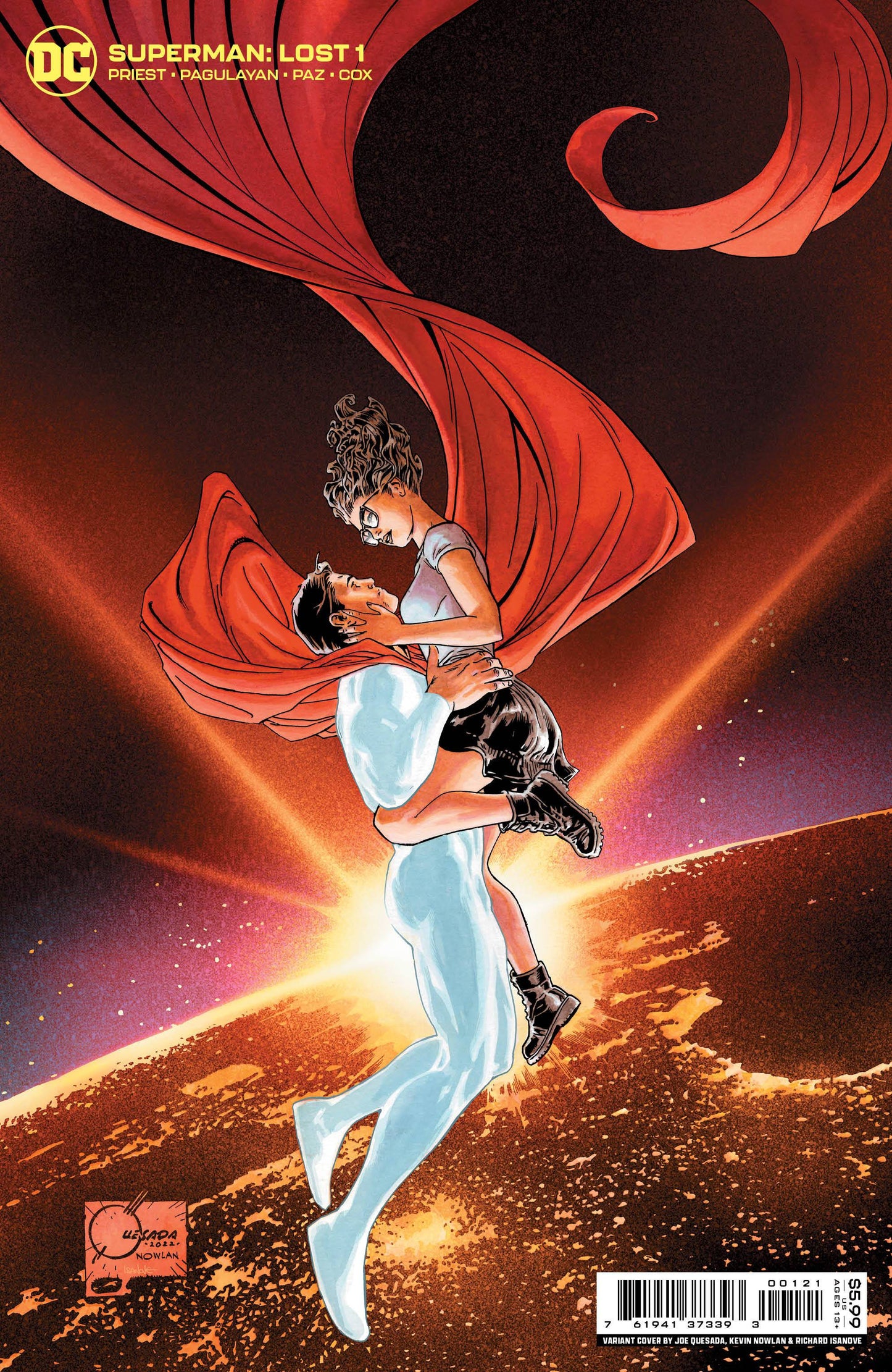 SUPERMAN LOST #1 (OF 10) | SELECT VARIANT COVERS |
