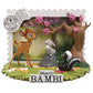DISNEY 100 YEARS DS-135 BAMBI D-STAGE 6IN STATUE