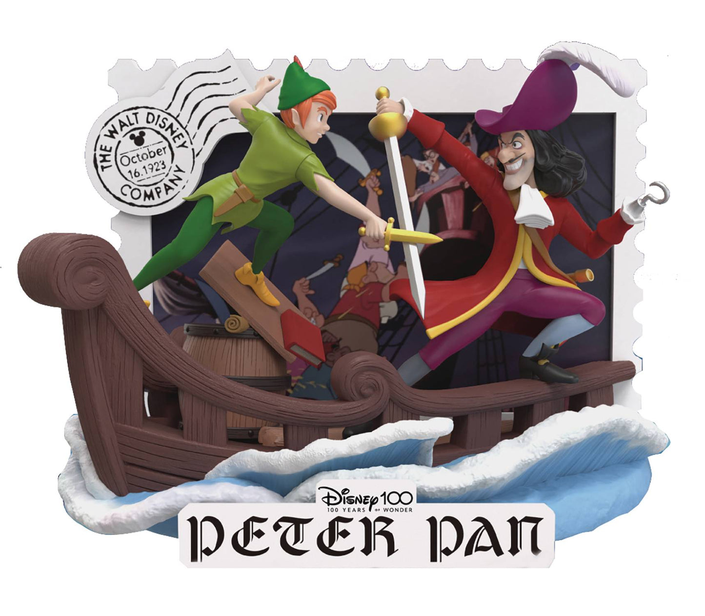 DISNEY 100 YEARS DS-137 PETER PAN D-STAGE 6IN STATUE