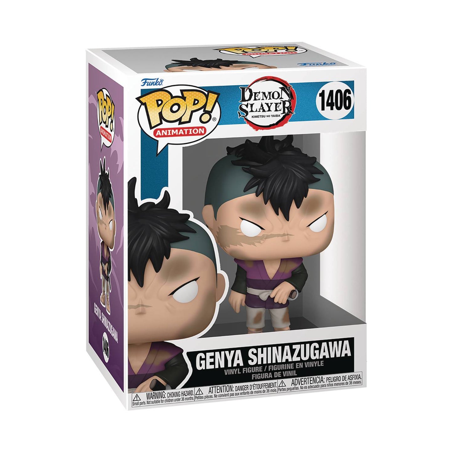 POP ANIMATION DEMON SLAYER GENYA VIN FIG