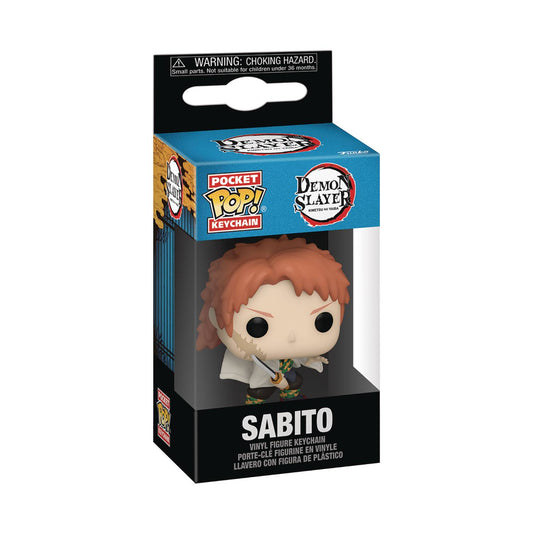 POCKET POP DEMON SLAYER SABITO NO MASK KEYCHAIN