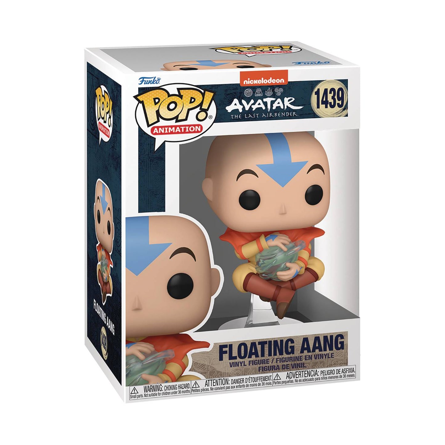 POP ANIMATION ATLA AANG FLOATING