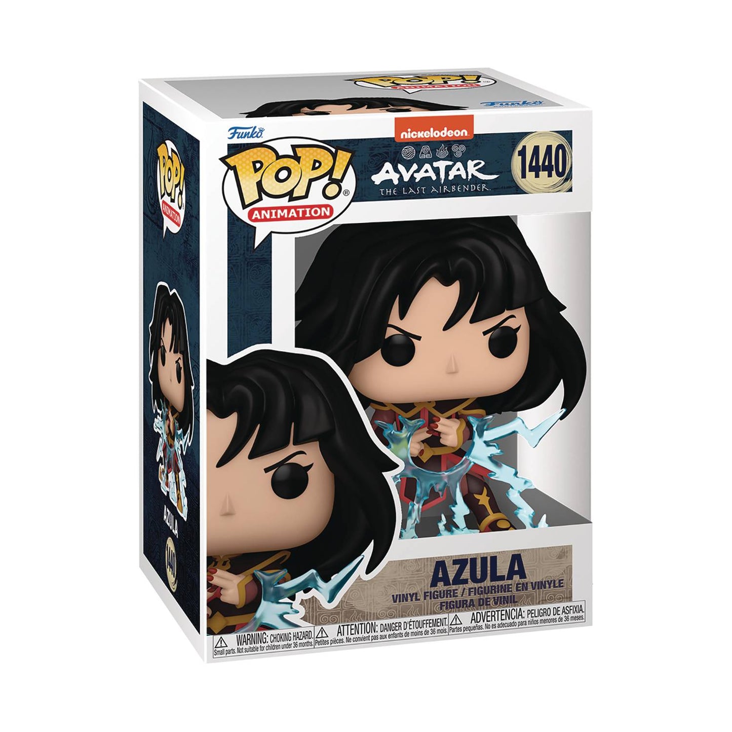 POP ANIMATION ATLA AZULA LIGHTNING