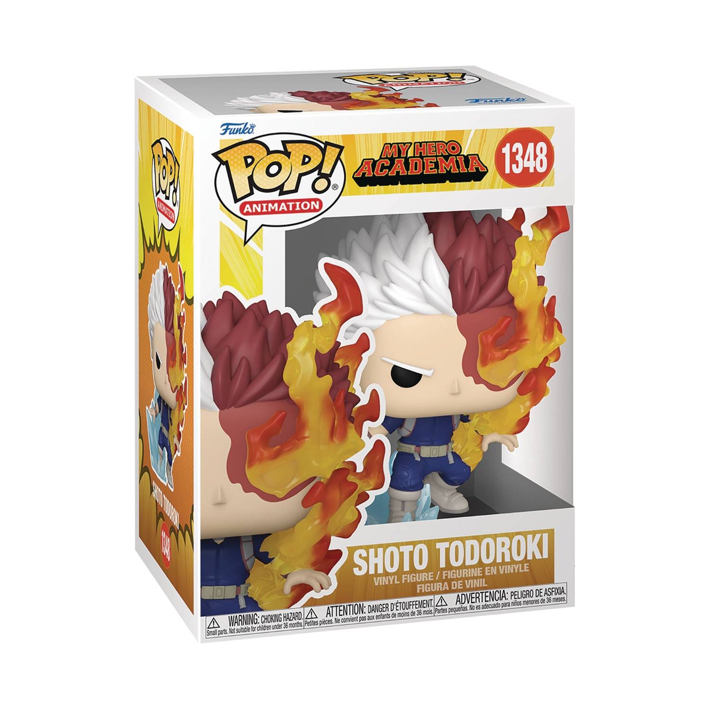 POP ANIMATION MHA S5 SHOTO TODOROKI VIN FIG