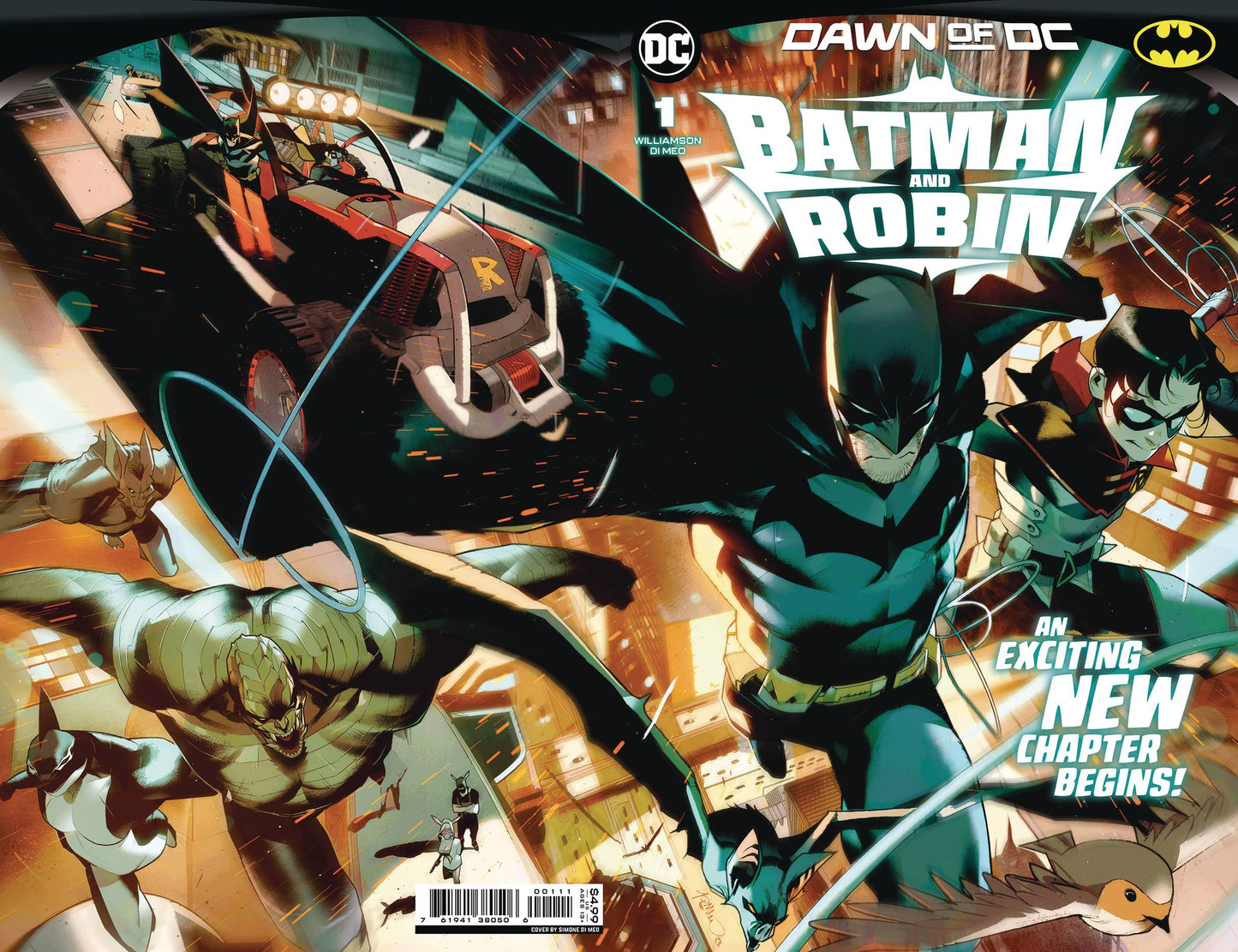 BATMAN AND ROBIN #1 | SELECT VARIANT COVERS |
