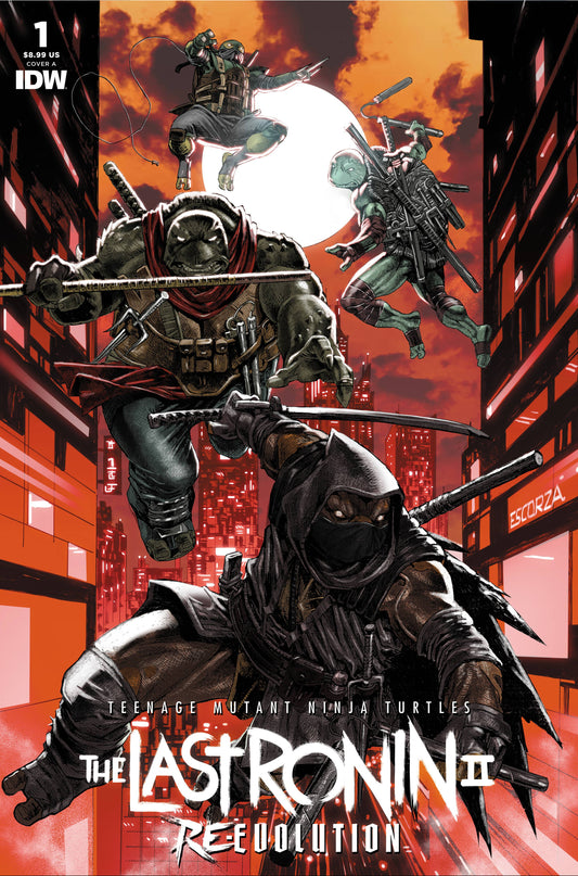 TMNT THE LAST RONIN II RE EVOLUTION #1 PREORDER 3-06-2024 VARIANT COVERS