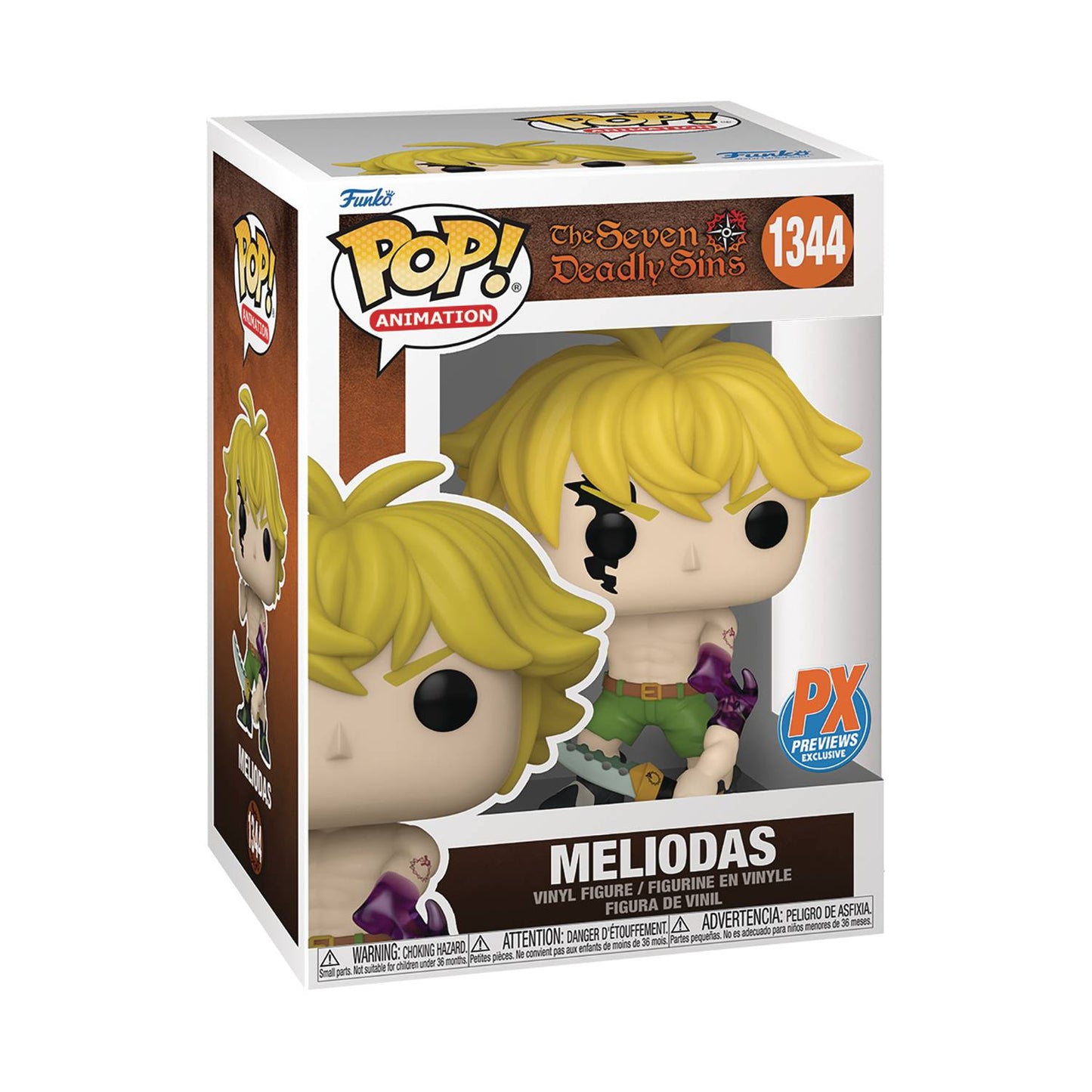 POP SEVEN DEADLY SINS MELIODAS DEMON MODE CH PX VIN FIG