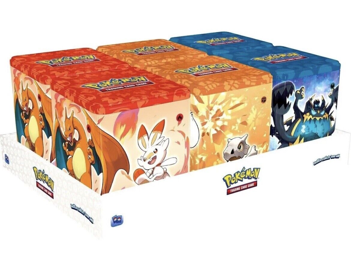 Pokemon TCG: Stackable Tin (Fighting/Fire/Darkness)